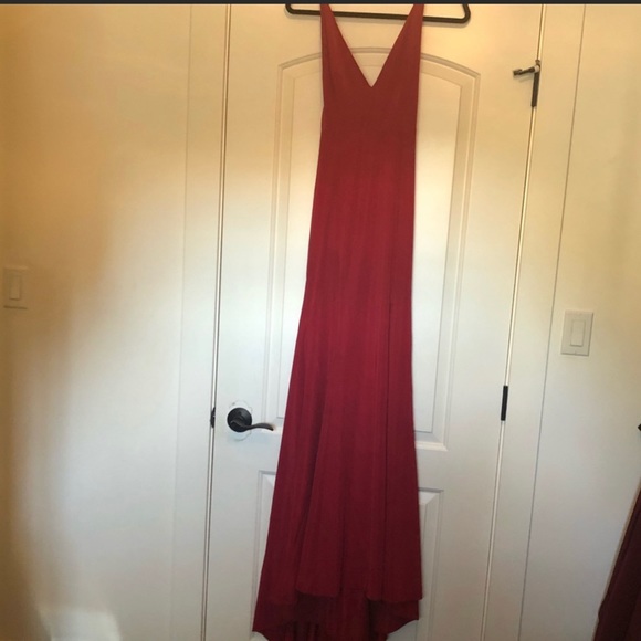 COPY - Alamour the label Red Long Gown XS - Picture 4 of 6